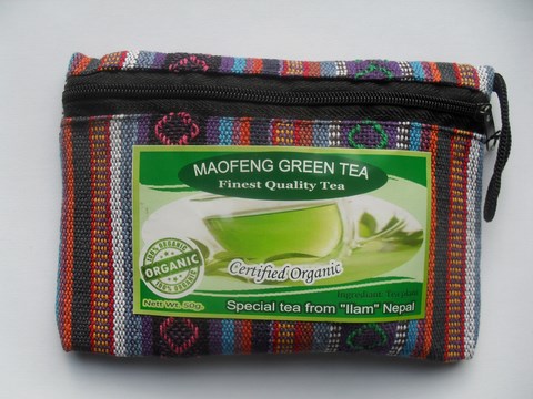 Pochettes thé vert Maofeng, idée cadeau